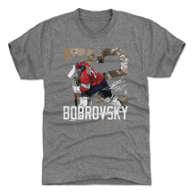 Florida Panthers - Sergei Bobrovsky Landmark Gray NHL Tričko