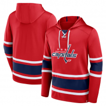 Washington Capitals - Puck Deep Lace-Up NHL Sweatshirt