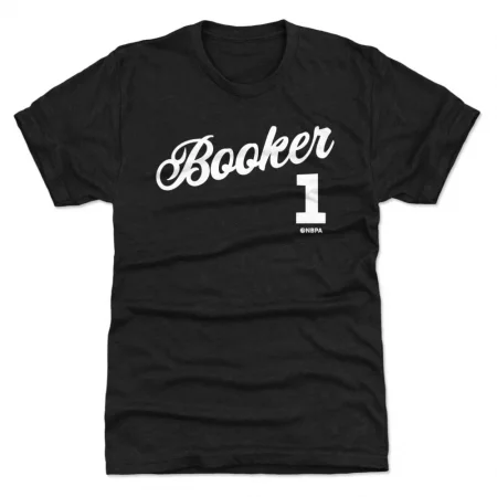 Phoenix Suns - Devin Booker Script Black NBA T-Shirt