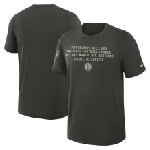 Pittsburgh Steelers - 2025 Salute To Service Slub NFL T-Shirt