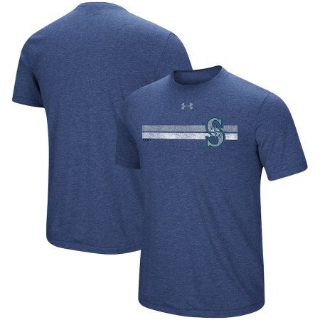 Seattle Mariners - Under Armour Stripe Logo MLB T-shirt