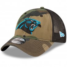 Carolina Panthers - Basic Camo Trucker 9TWENTY NFL Hat