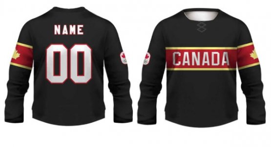 Canada - 2014 Sochi Fan Simple Replika Trikot + Minitrikot/Name und Nummer