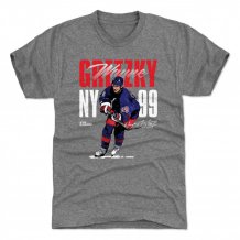 New York Rangers - Wayne Gretzky Bold Gray NHL Shirt