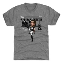 Pittsburgh Steelers - T.J. Watt Cartoon Gray NFL Koszułka