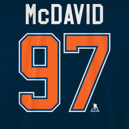 Edmonton Oilers Dziecięca - Connor McDavid Player NHL Bluza z kapturem