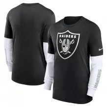 Las Vegas Raiders - Slub Fashion NFL Tričko s dlhým rukávom