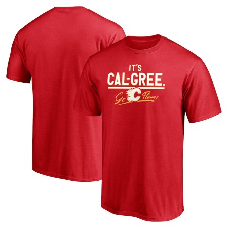 Calgary Flames - Push Ahead NHL T-Shirt