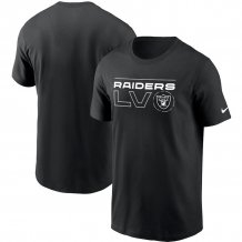 Las Vegas Raiders - Broadcast NFL Black T-Shirt