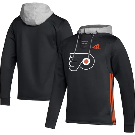 Philadelphia Flyers - Skate Lace Primeblue NHL Mikina s kapucí