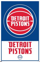 Detroit Pistons - NBA Plakát