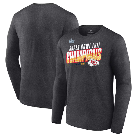 Kansas City Chiefs - Super Bowl LVII Champs Formation NFL Long Sleeve T-Shirt