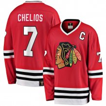 Chicago Blackhawks - Chris Chelios Retired Breakaway NHL Trikot