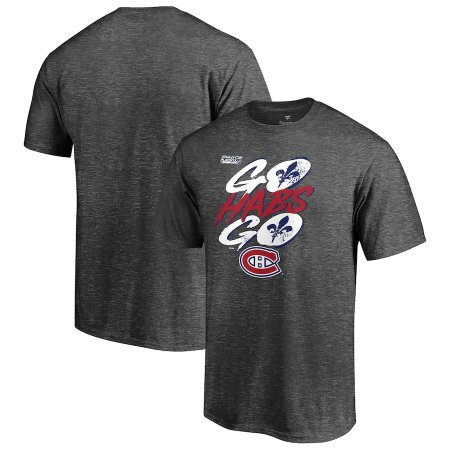 Montreal Canadiens - 2021 Stanely Cup Playoffs Heads Up NHL T-Shirt