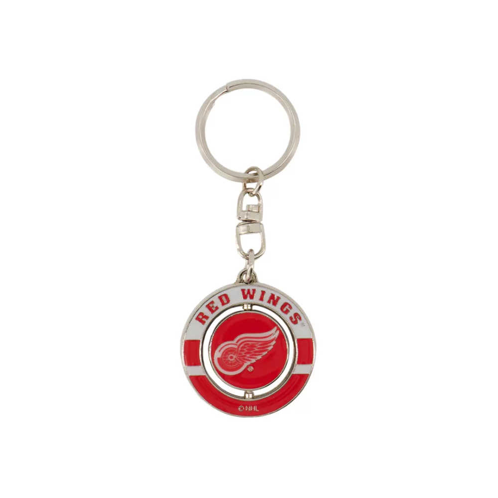 Detroit Red Wings - Stanley Cup Spinner NHL Keychain :: FansMania