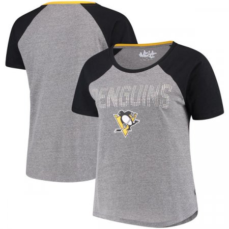 Pittsburgh Penguins Dámske - Touch by Alyssa Milano Conference Raglan NHL T-Shirt