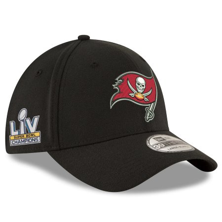 Tampa Bay Buccaneers - Super Bowl LV Champs Black 39THIRTY NFL Hat