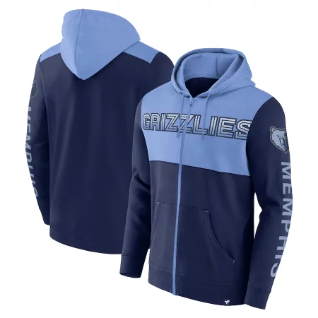 Memphis Grizzlies - Skyhook Coloblock NBA Sweatshirt - Size: L/USA=XL/EU