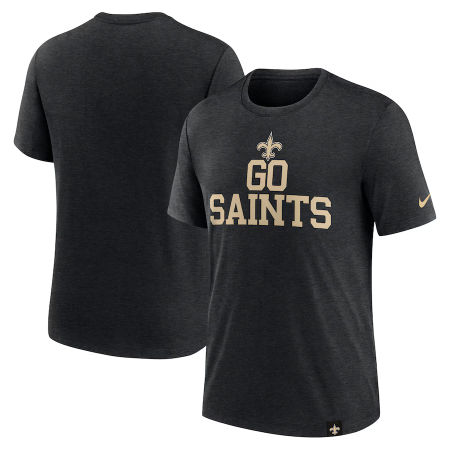 New Orleans Saints - Blitz Tri-Blend NFL T-Shirt - Wielkość: XL/USA=XXL/EU