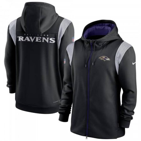 Baltimore Ravens - 2022 Sideline Full-Zip NFL Sweatshirt