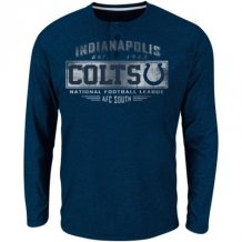 Indianapolis Colts - BSD Henley Long Sleeve  NFL Tshirt