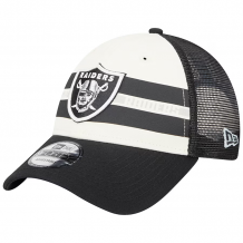 Las Vegas Raiders - Team Stripe Trucker 9Forty NFL Hat