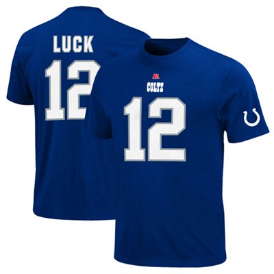Indianapolis Colts - Andrew Luck NFLp Tshirt - Größe: L/USA=XL/EU
