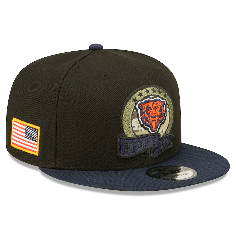 Los Angeles Rams New Era 9Fifty NFL 2022 Salute To Service Snapback Cap