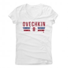 Washington Capitals Womens - Alexander Ovechkin Font NHL T-Shirt