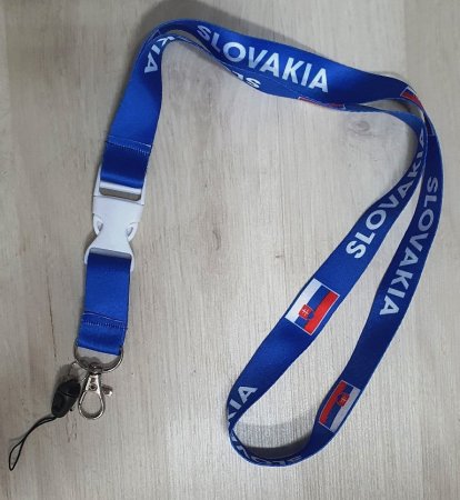 Slovensko Team Šňůrka na klíče