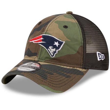 New England Patriots - Basic Camo Trucker 9TWENTY NFL Kšiltovka
