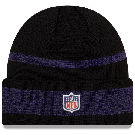 Baltimore Ravens - 2020 Sideline Tech NFL Zimní čepice