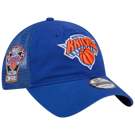 New York Knicks - Distinct Side Patch Trucker 9TWENTY NBA Czapka