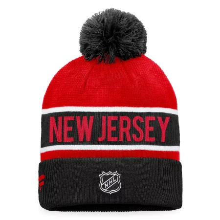 New Jersey - Authentic Pro Rink Cuffed NHL Zimní čepice