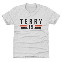 Anaheim Ducks Detské - Troy Terry Font White NHL Tričko