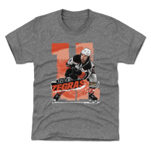Anaheim Ducks Detské - Trevor Zegras Rough Grey NHL Tričko