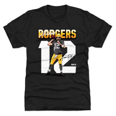 Green Bay Packers - Aaron Rodgers Name Number NFL T-Shirt