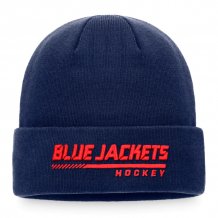 Columbus Blue Jackets - Authentic Pro Locker Cuffed NHL Czapka zimowa