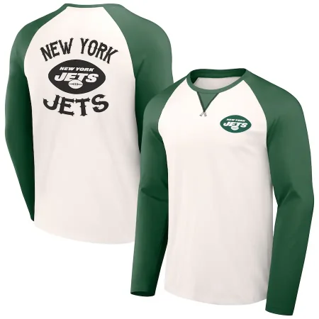 New York Jets - DR Raglan NFL Long Sleeve T-Shirt