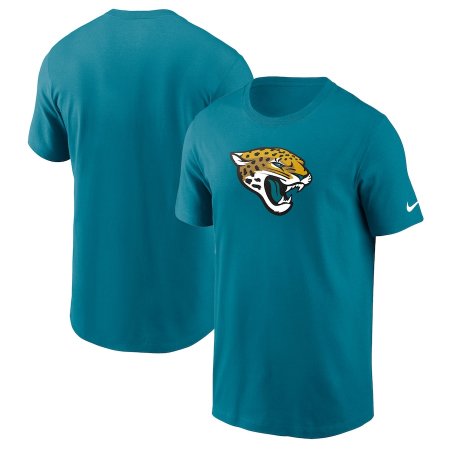 Jacksonville Jaguars - Primary Logo NFL Teal T-Shirt