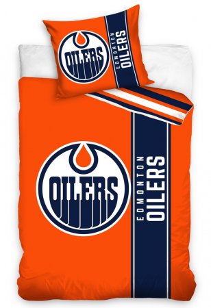 Edmonton Oilers - Belt Stripe NHL Posteľné obliečky