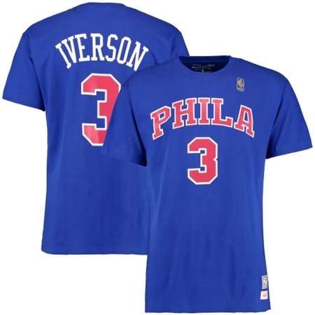 Allen Iverson - Philadelphia 76ers  Retro NBA T-shirt