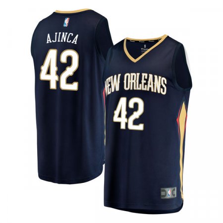 New Orleans Pelicans - Alexis Ajinca Fast Break Replica NBA Jersey