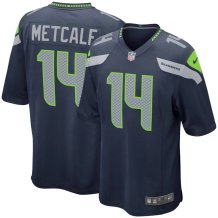 Seattle Seahawks - DK Metcalf Navy NFL Jersey