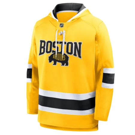 Boston Bruins - 2026 Stadium Series Lace Up NHL Bluza s kapturem