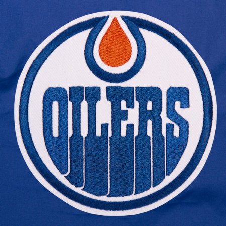 Edmonton Oilers - Fleece Varsity Obojstranná NHL Bunda