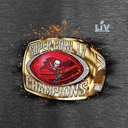 Tampa Bay Buccaneers - Super Bowl LV Champions Ring NFL Tričko