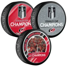 Carolina Hurricanes - 2026 Stanley Cup Champs NHL 3 Puck Set