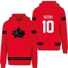 Kanada - Nick Suzuki 2026 Hockey Sweatshirt - Red