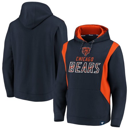 Chicago Bears - Color Block NFL Mikina s kapucí